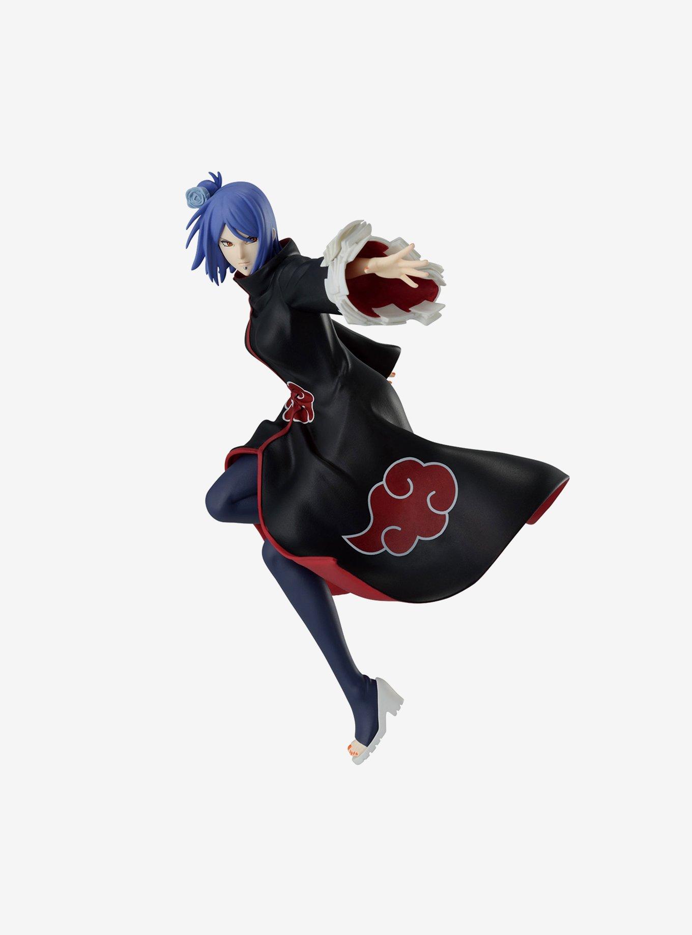 Banpresto Naruto Shippuden Vibration Stars Konan Figure, , hi-res