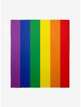 Rainbow Pride Flag Throw Blanket, , hi-res