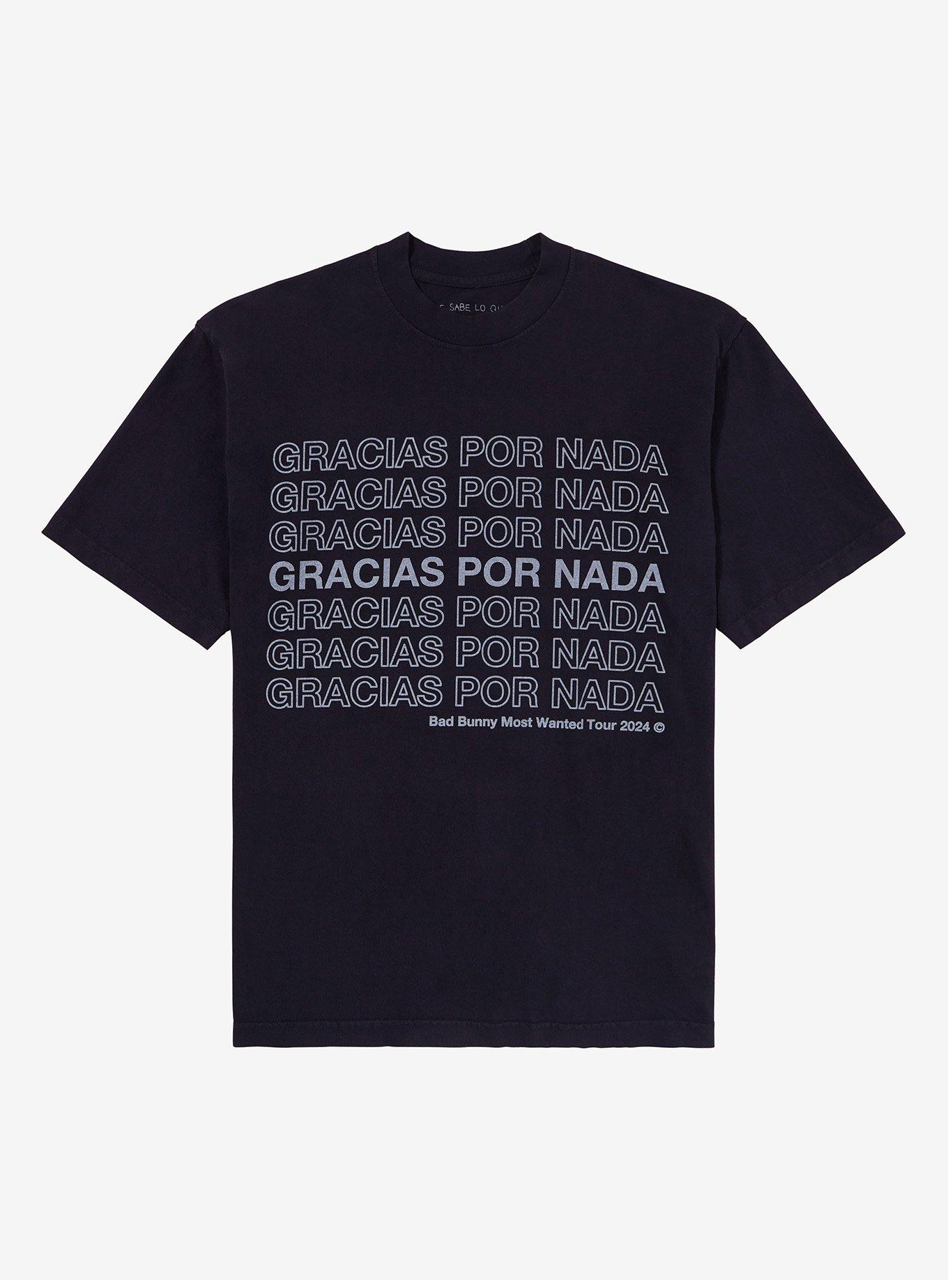 Bad Bunny Gracias Por Nada T-Shirt, , hi-res