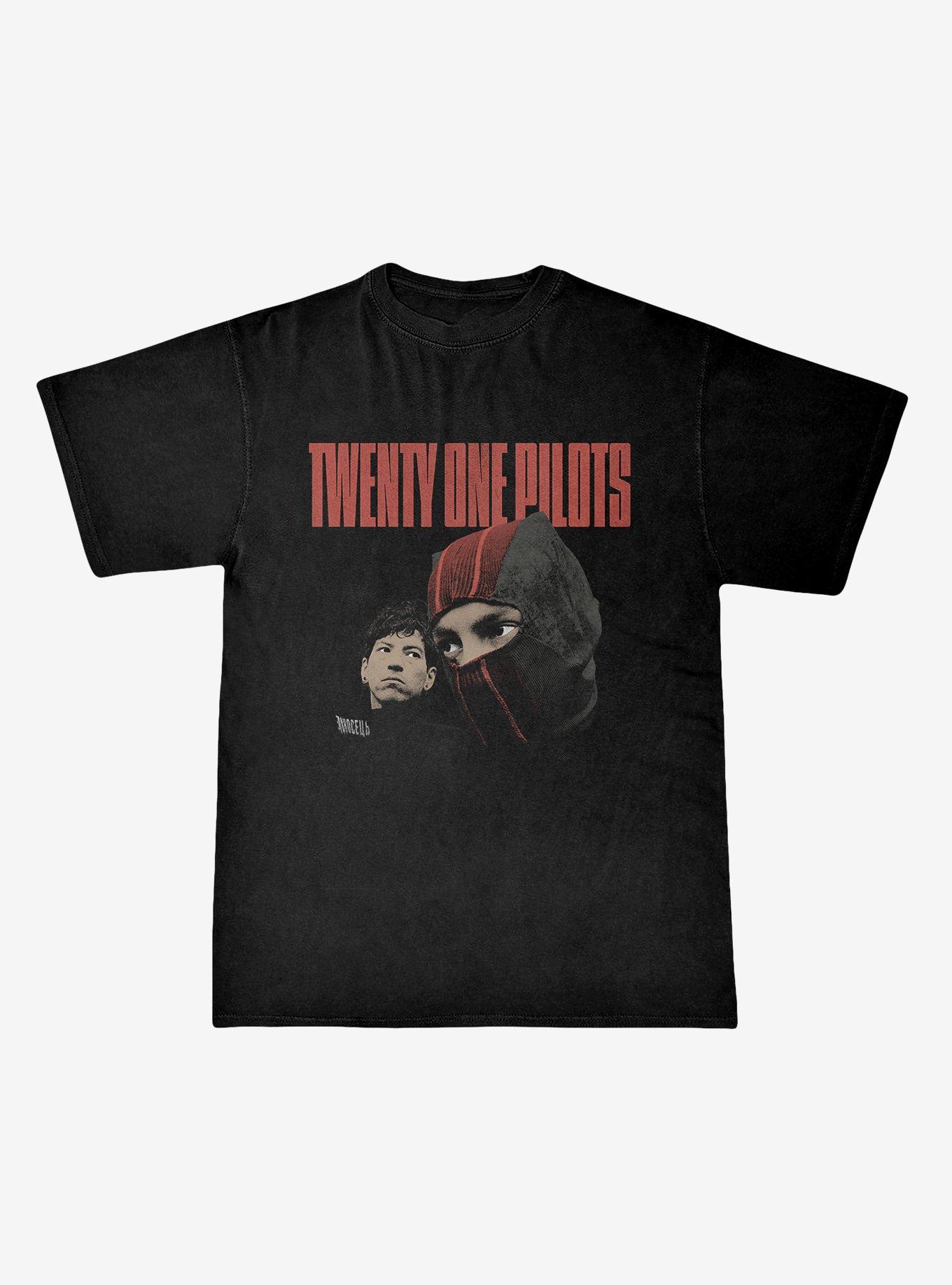 Twenty One Pilots Duo Photo T-Shirt, BLACK, hi-res