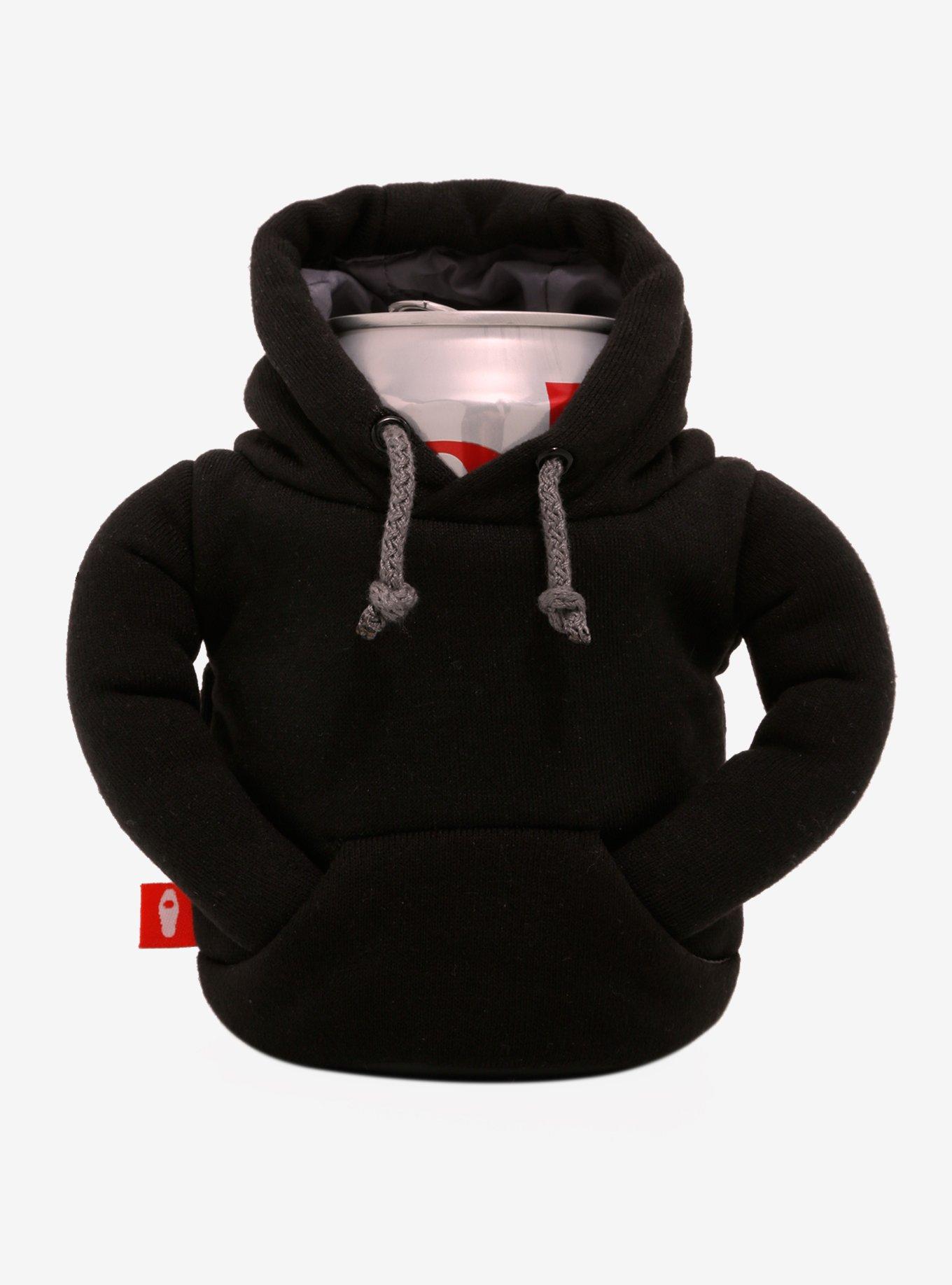 Puffin Drinkwear Black Hoodie Can Jacket, , hi-res