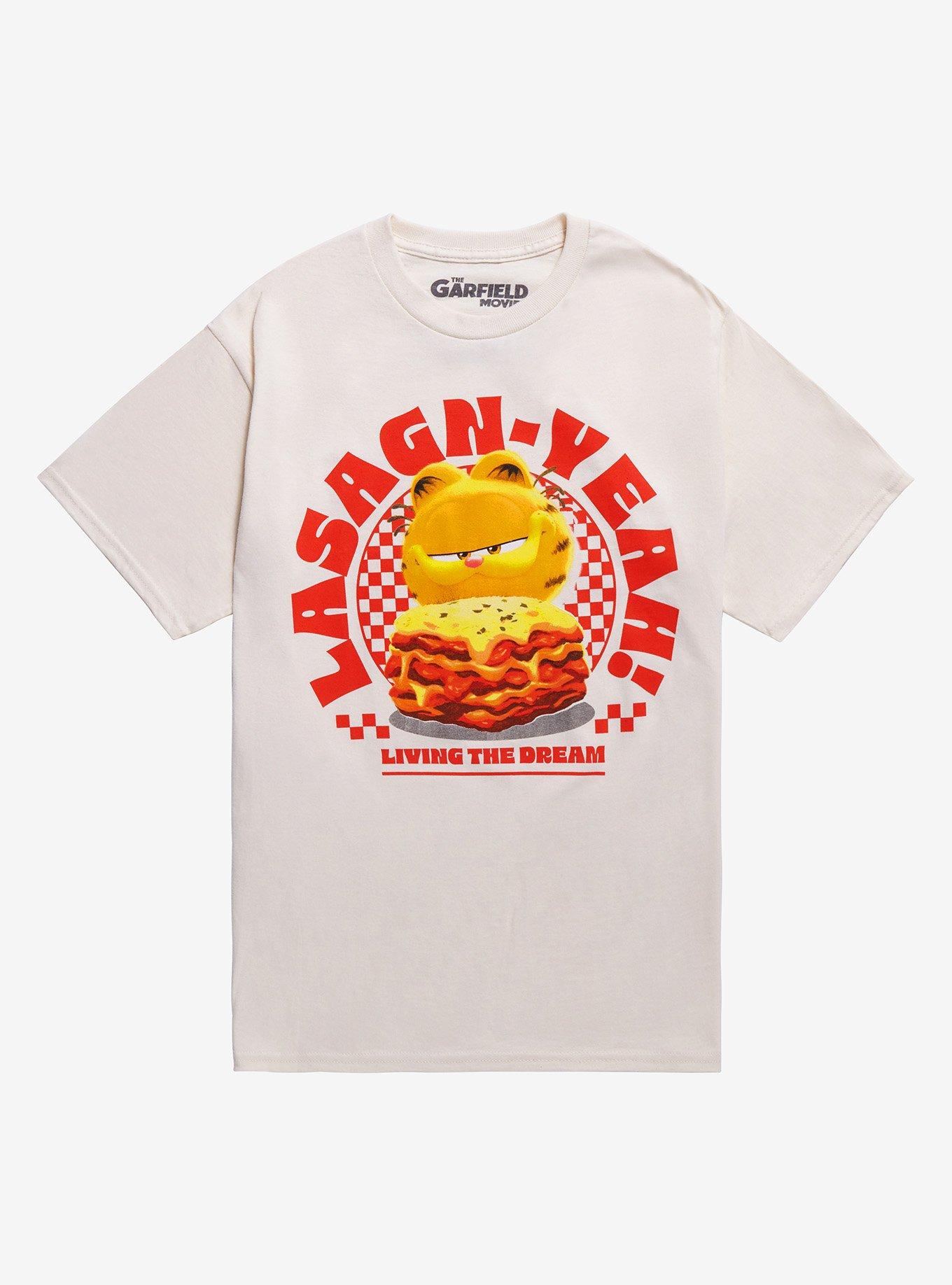The Garfield Movie Lasagn-Yeah! T-Shirt, CREAM, hi-res