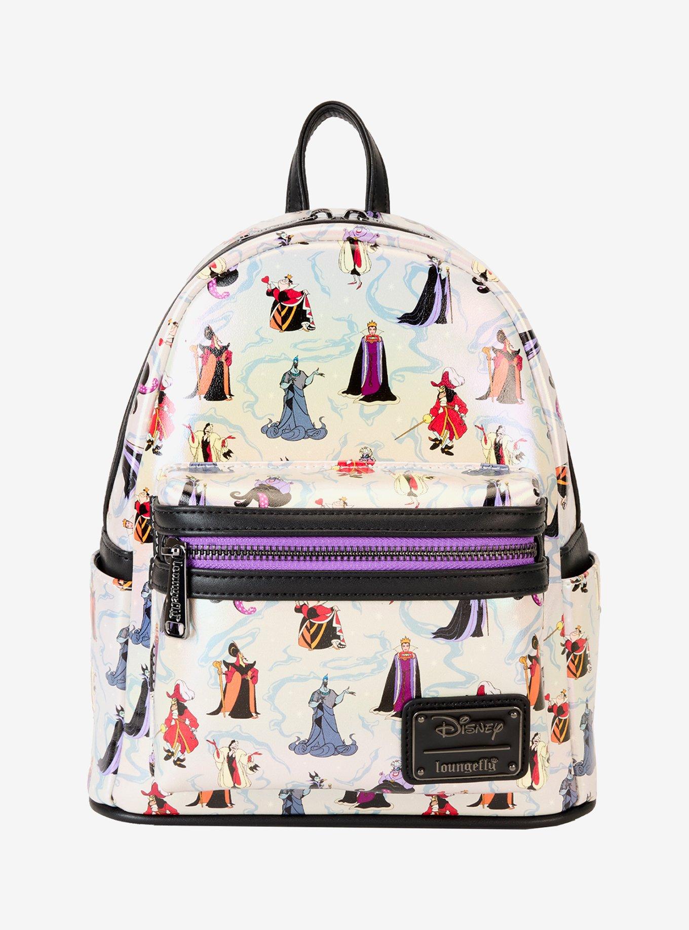 Loungefly Disney Villains Iridescent Mini Backpack, , hi-res