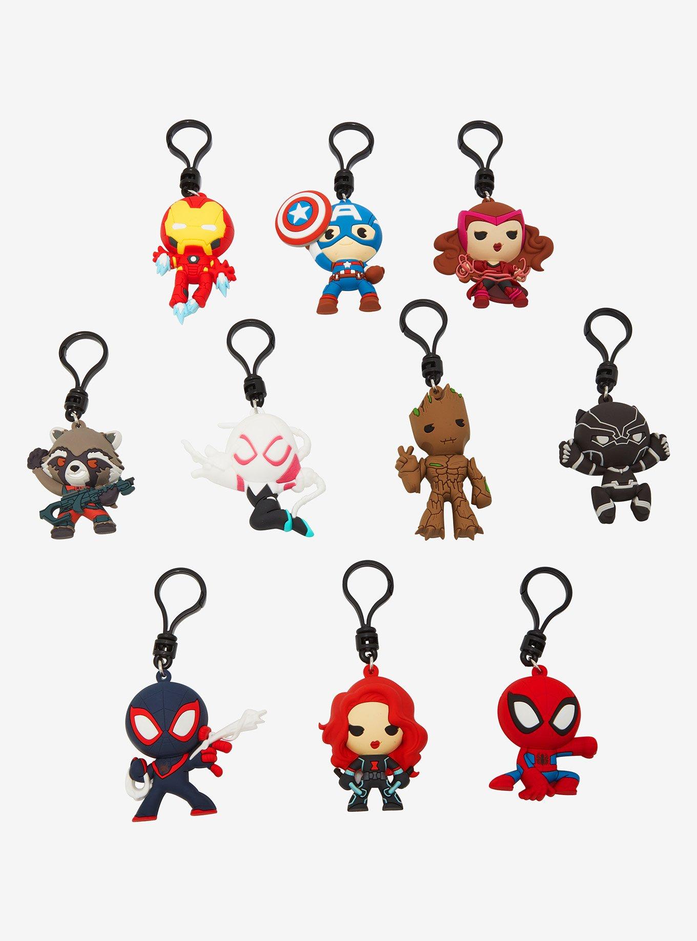 Marvel Hero Blind Bag Figural Bag Clip | BoxLunch