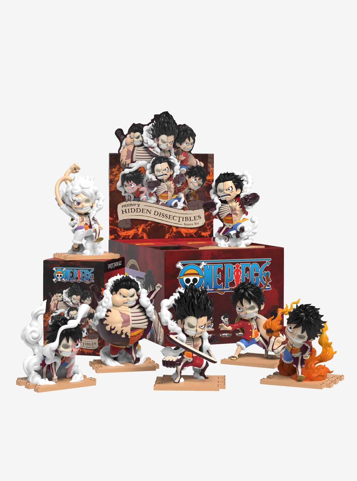 Mighty Jaxx One Piece Freeny's Hidden Dissectibles Luffy Series 6 Blind Box Figure, , hi-res