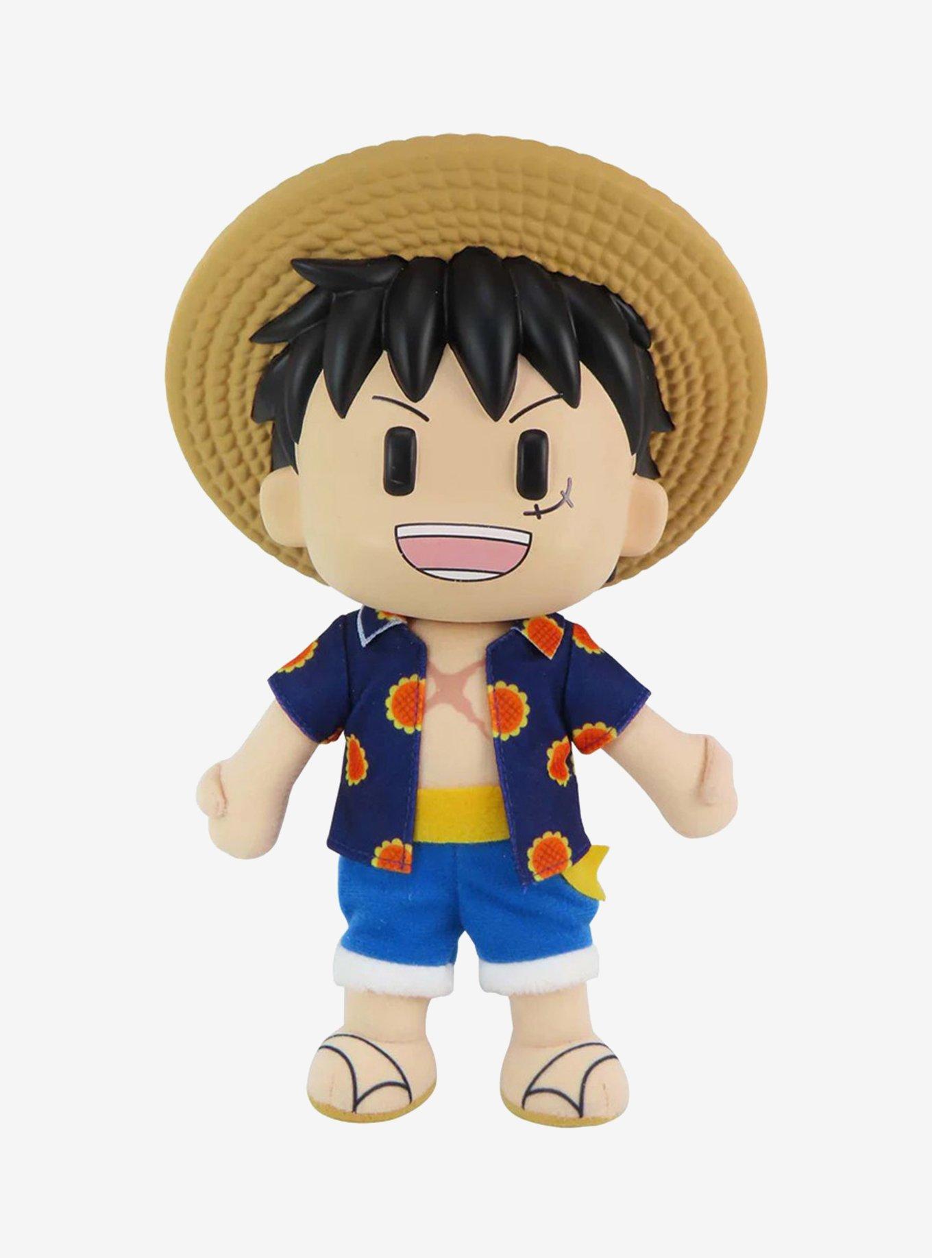 Great Eastern Entertainment One Piece FigureKey Monkey D. Luffy (Dressrosa) 8 Inch Plush, , hi-res