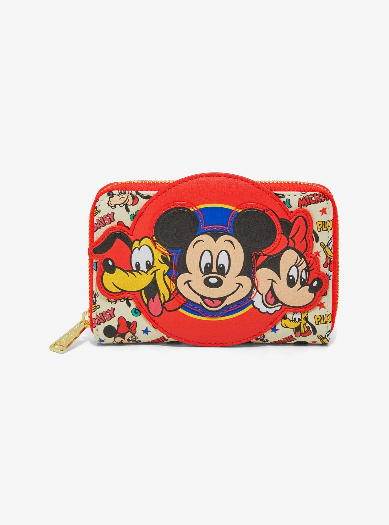 Loungefly Disney Mickey Mouse & Friends Classic Zipper Wallet, , hi-res