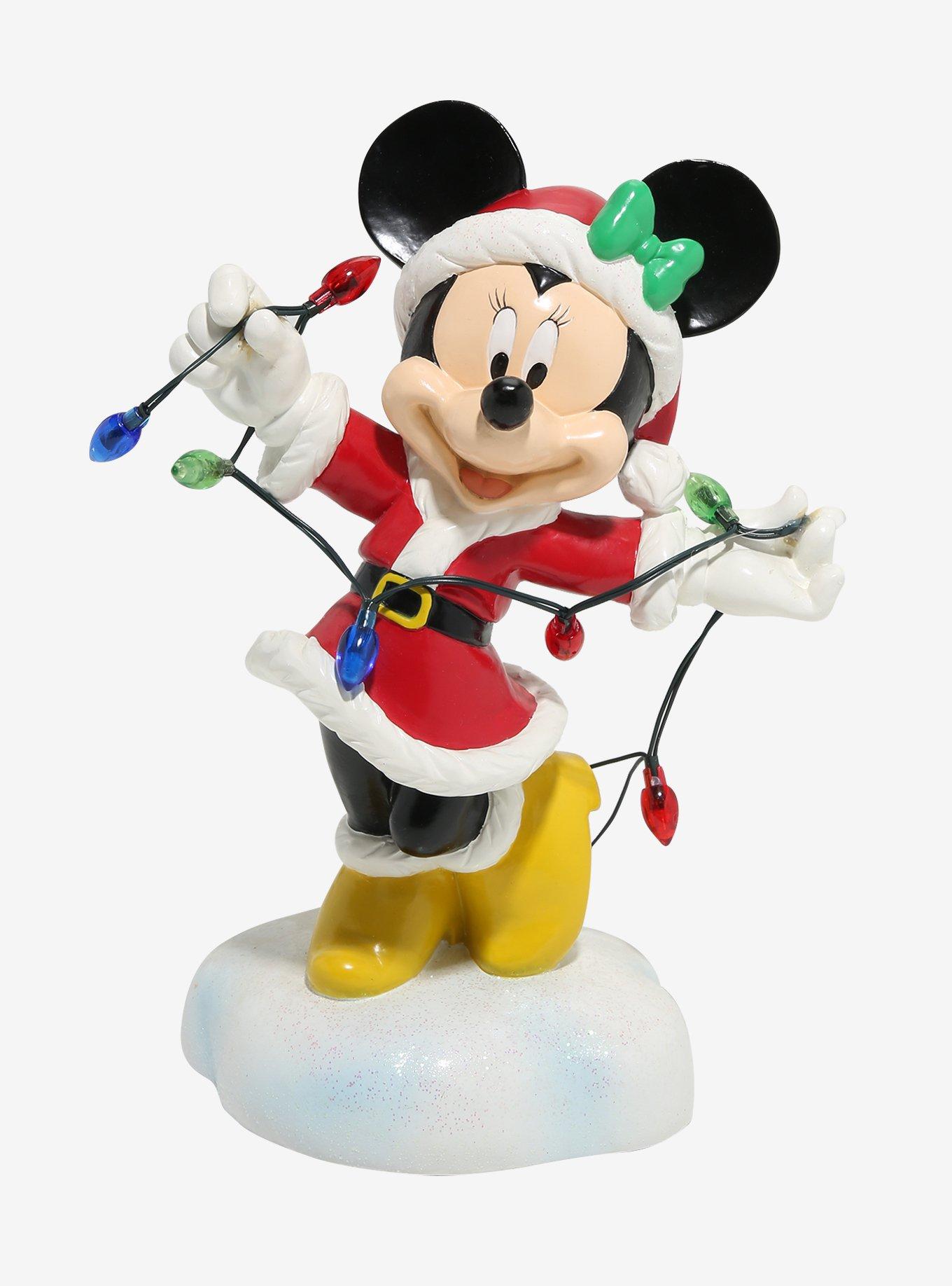 Disney Minnie Mouse Christmas Light-Up Garden Statue, , hi-res