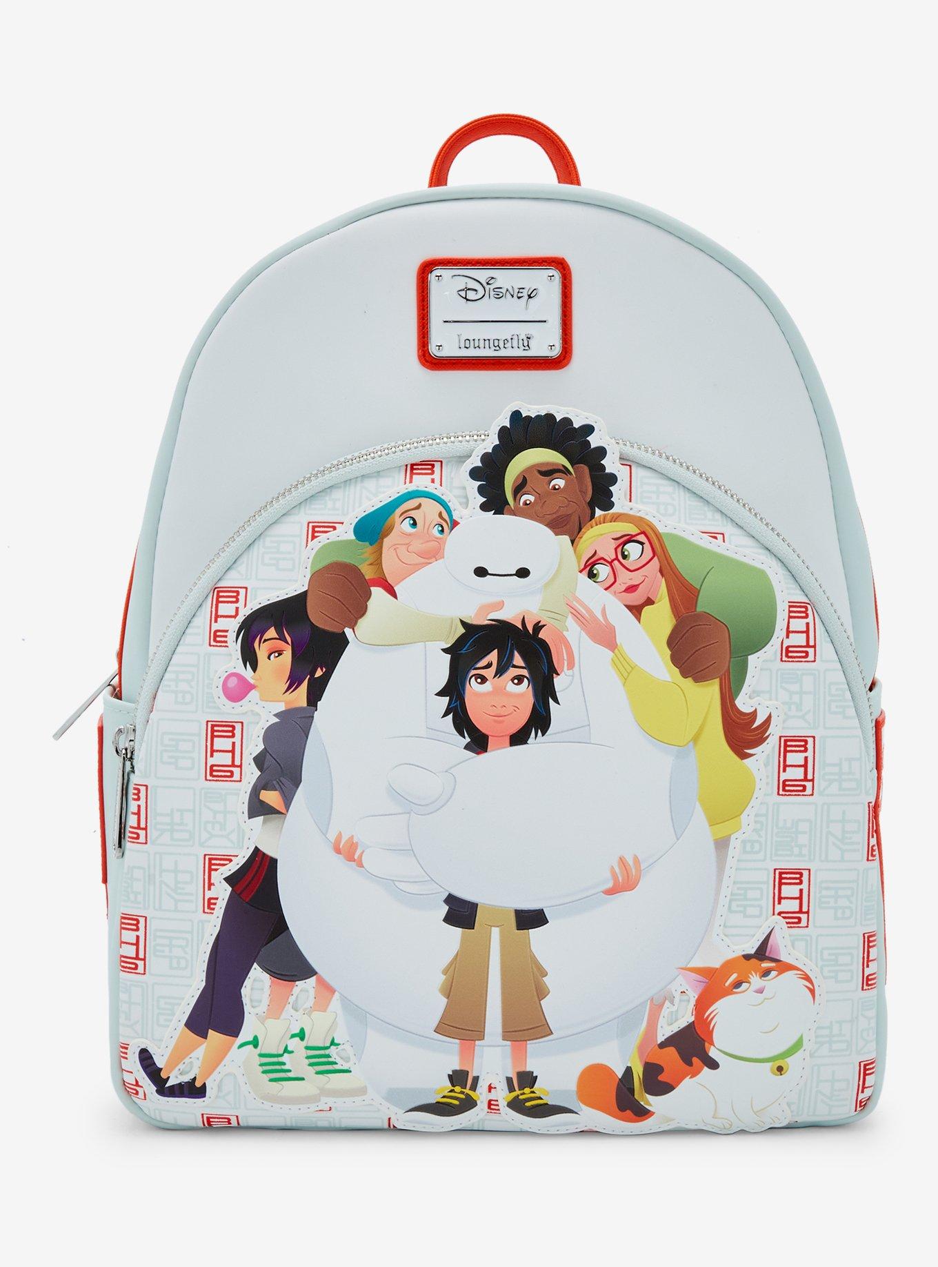 Loungefly Disney Big Hero 6 10th Anniversary Group Hug Mini Backpack, , hi-res