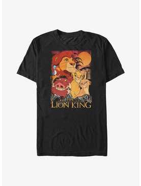 Disney Lion King Retro Distressed Friends Big & Tall T-Shirt, , hi-res