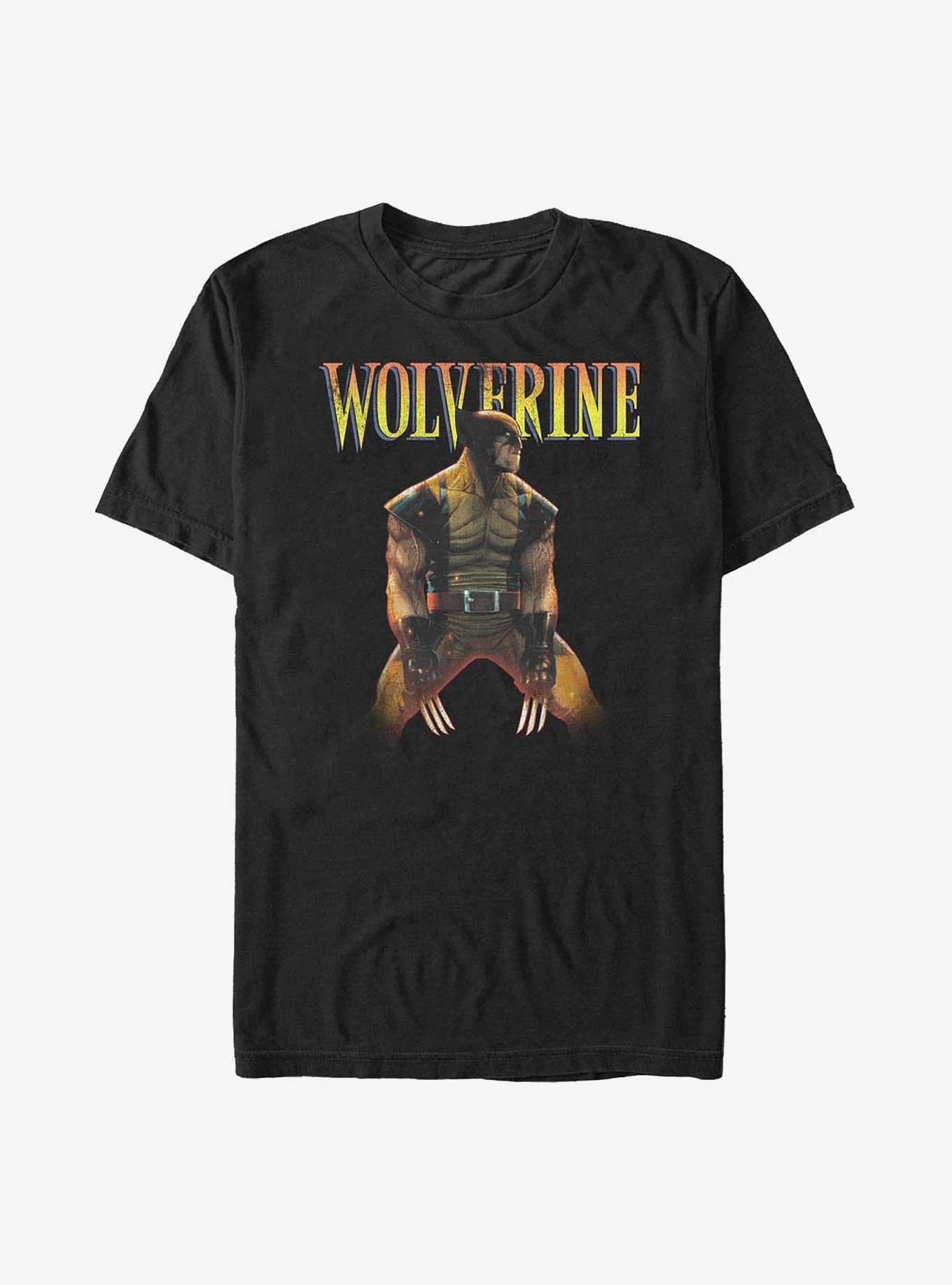 Marvel X-Men Wolverine Ready Big & Tall T-Shirt, BLACK, hi-res