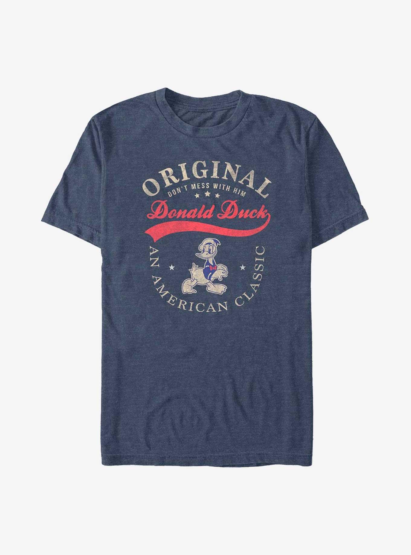 Disney Donald Duck The One And Only Donald Big & Tall T-Shirt, NAVY HTR, hi-res