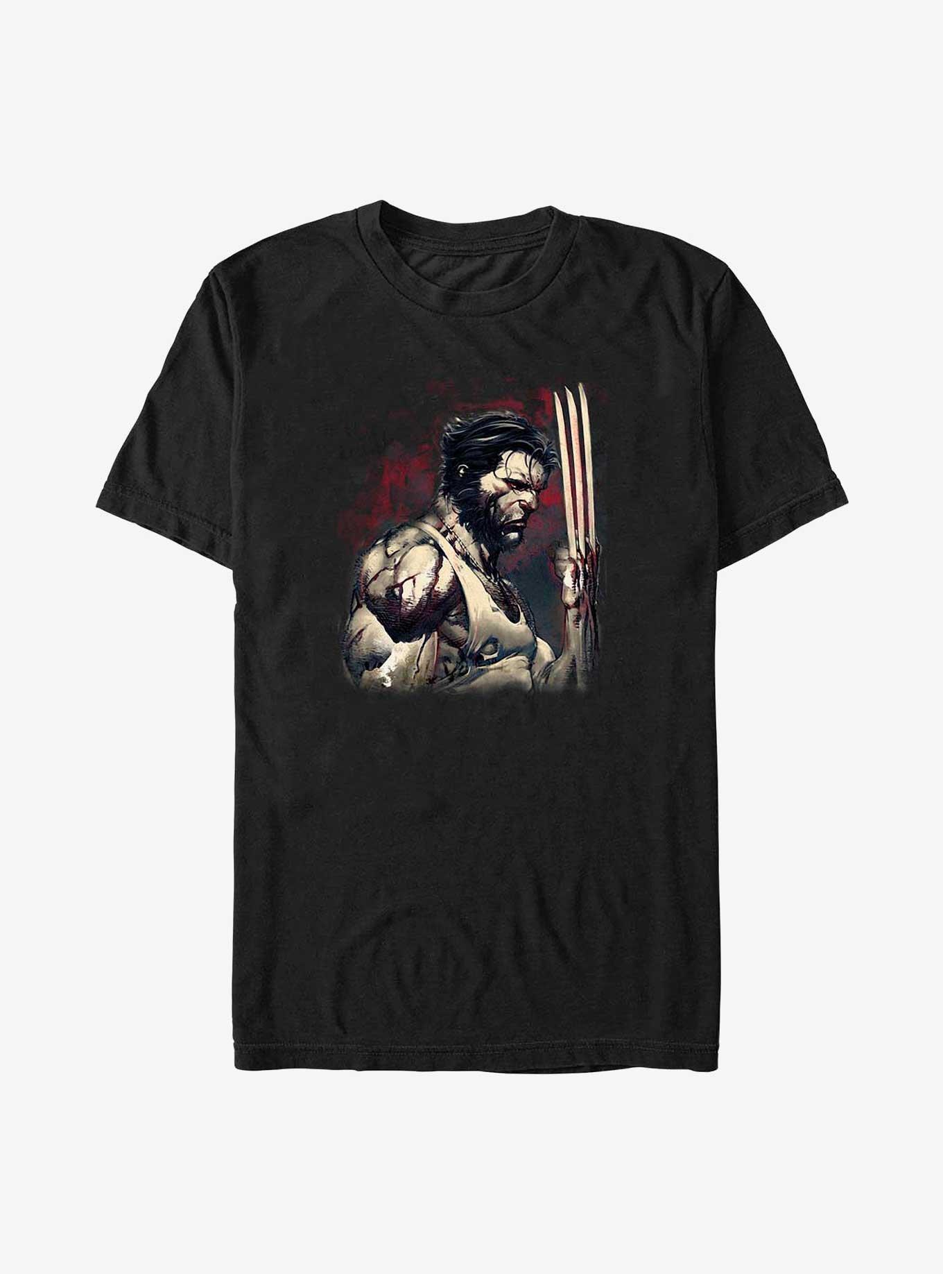 Marvel Wolverine Blood & Steel Big & Tall T-Shirt, , hi-res