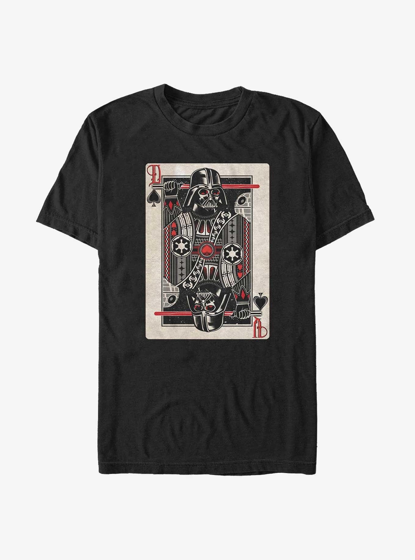 Star Wars Darth Vader King of Spades Big & Tall T-Shirt, BLACK, hi-res