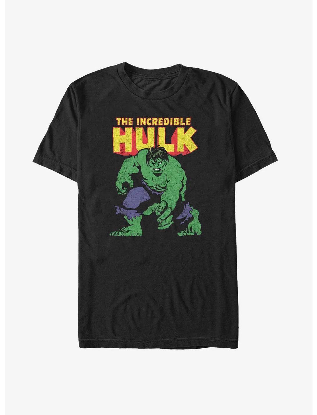 Marvel Incredible Hulk Big & Tall T-Shirt, BLACK, hi-res