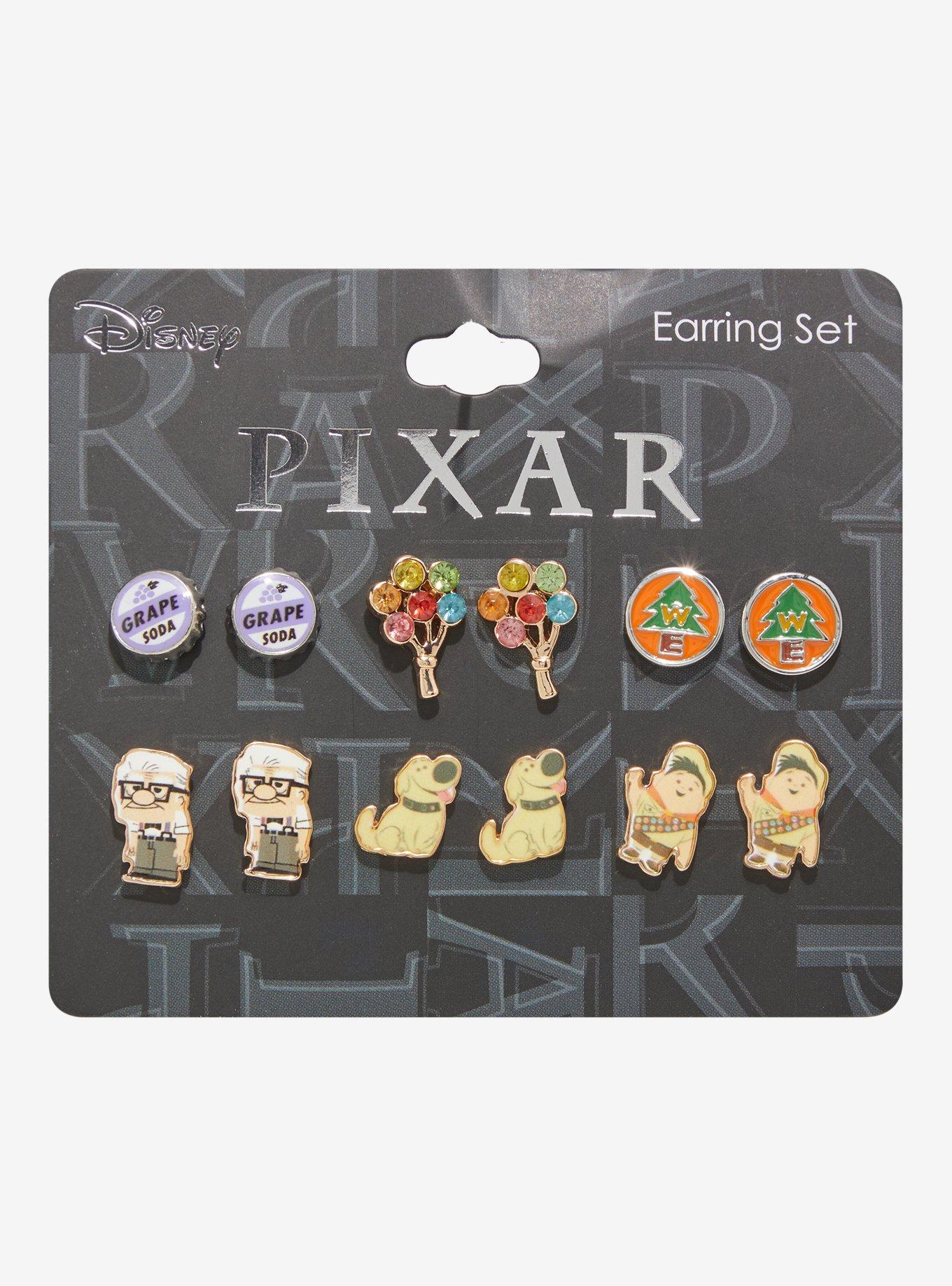 Disney Pixar Up Icons Earring Set - BoxLunch Exclusive, , hi-res