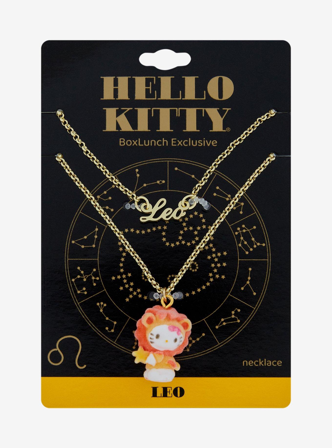 Sanrio Hello Kitty Leo Layered Necklace — BoxLunch Exclusive, , hi-res