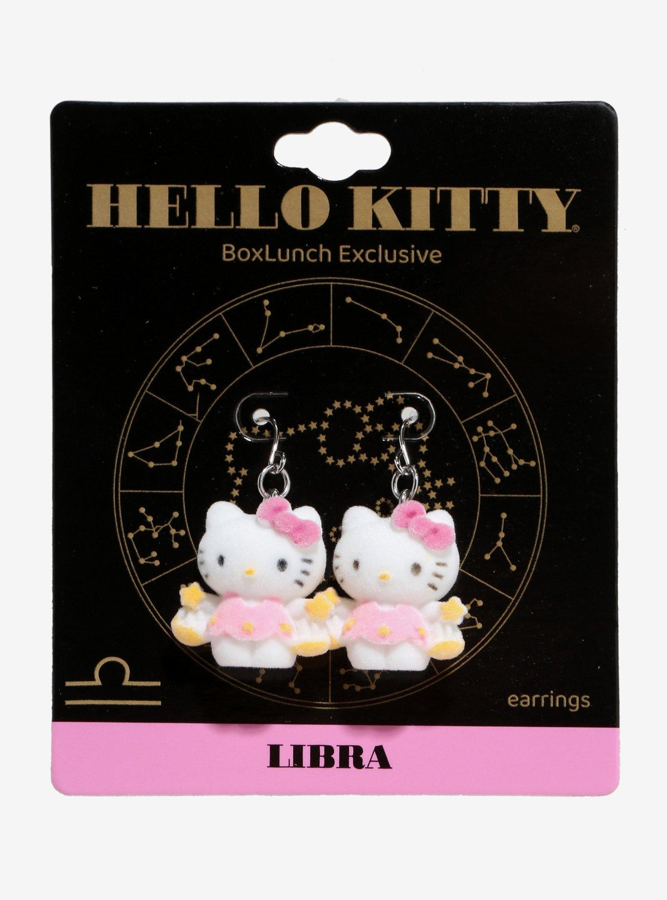 Sanrio Hello Kitty Libra Earrings — BoxLunch Exclusive, , hi-res