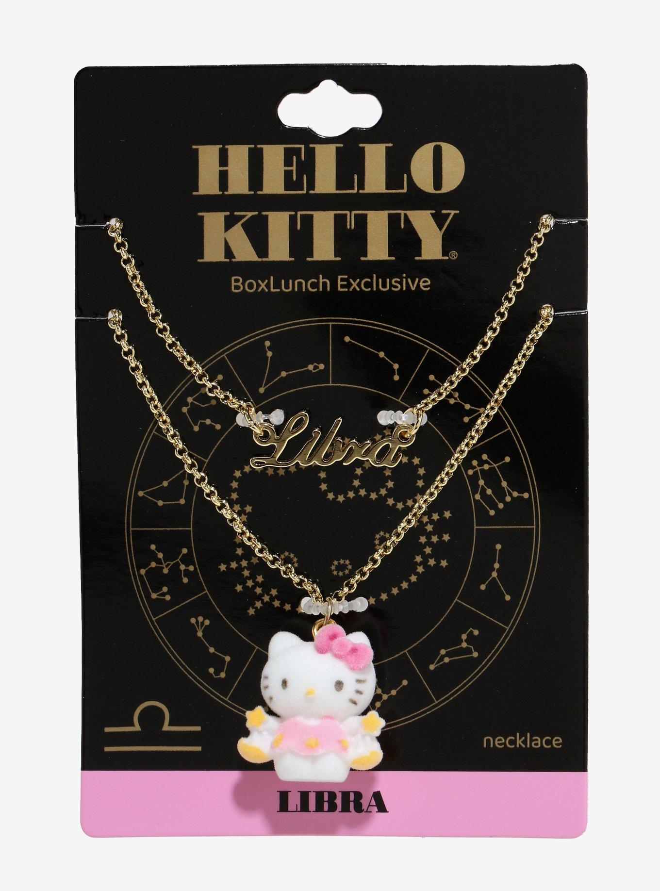 Sanrio Hello Kitty Libra Layered Necklace Set — BoxLunch Exclusive, , hi-res