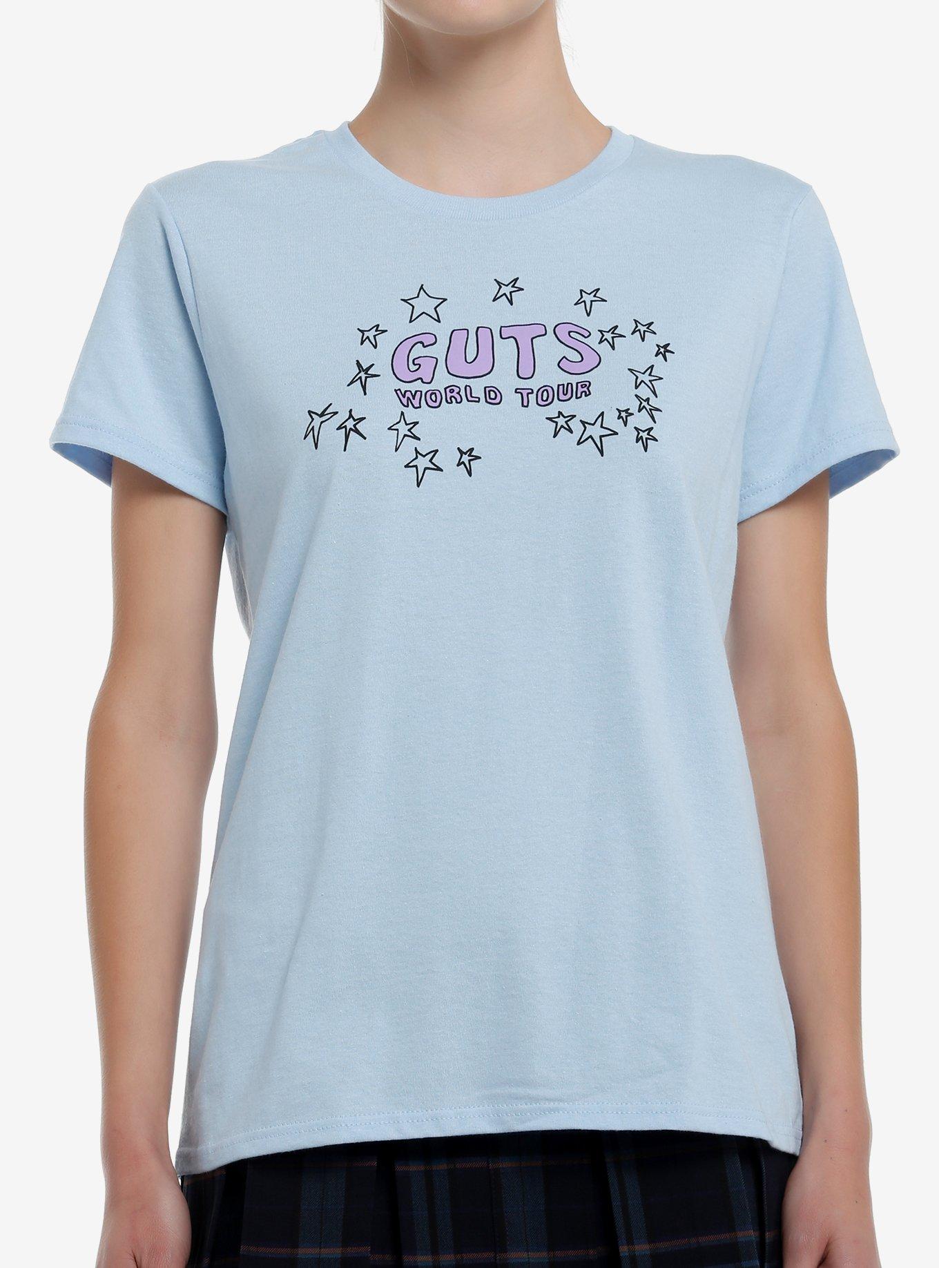 Olivia Rodrigo Guts Tour Songs Double-Sided Girls T-Shirt, , hi-res