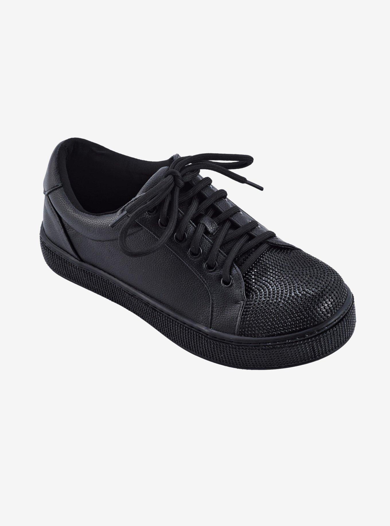 Legend Black Platform Sneaker, BLACK, hi-res