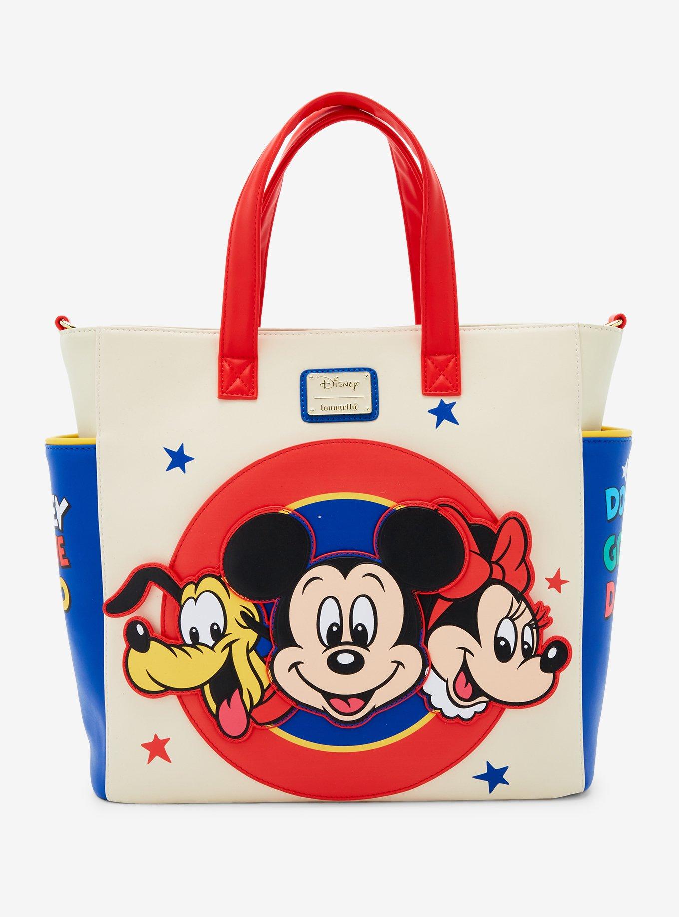 Loungefly Disney Mickey Mouse & Friends Classic Stars Tote Bag, , hi-res