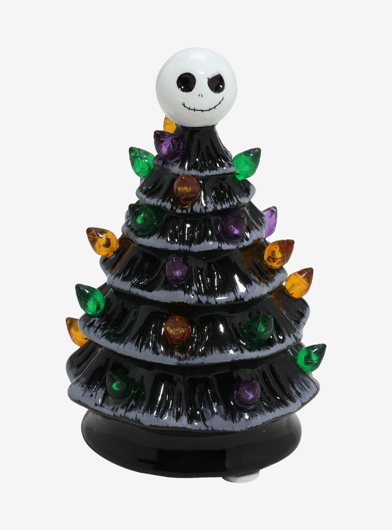 Disney The Nightmare Before Christmas Jack Skellington Light-Up Mini Christmas Tree Figure - BoxLunch Exclusive, , hi-res