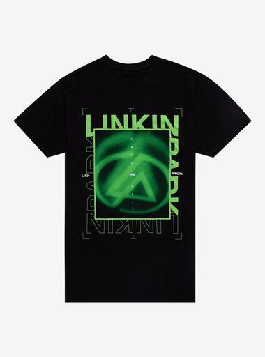 LINKIN PARK Short Sleeve T-Shirt: Papercuts Reflection (Over