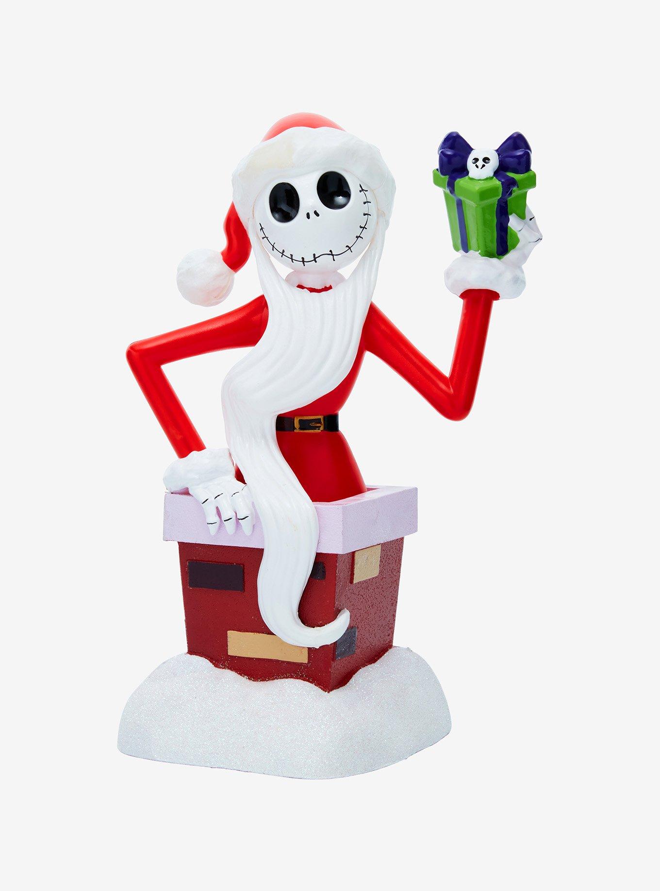 Disney The Nightmare Before Christmas Jack Skellington Santa Suit Chimney Tree Topper, , hi-res