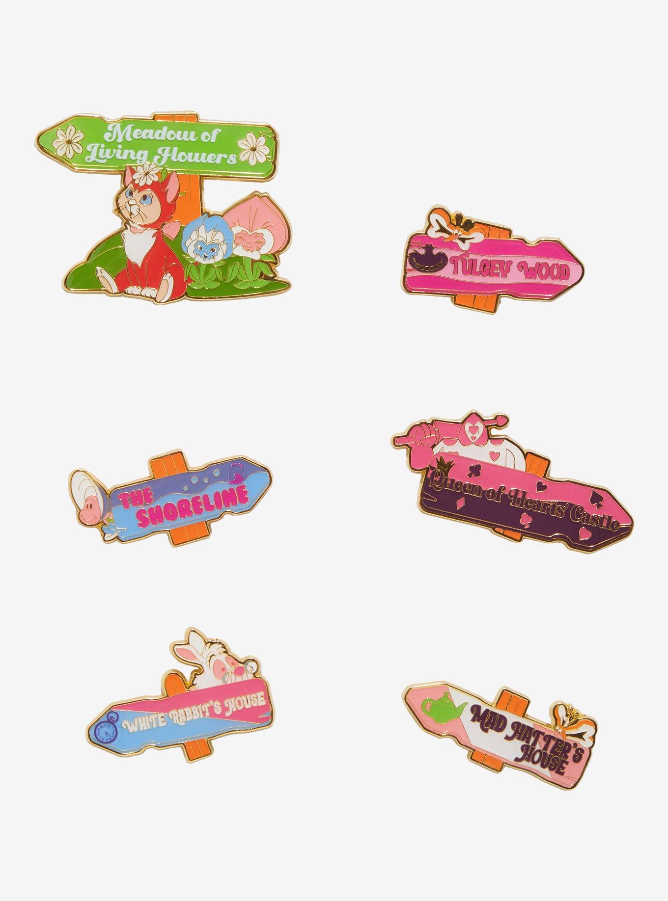 Loungefly Disney Alice in Wonderland Sign Post Blind Box Enamel Pin &mdash; BoxLunch Exclusive, , hi-res