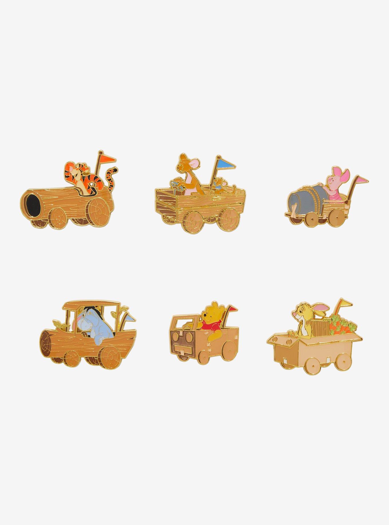 Loungefly Disney Winnie the Pooh Character Car Blind Box Enamel Pin — BoxLunch Exclusive, , hi-res