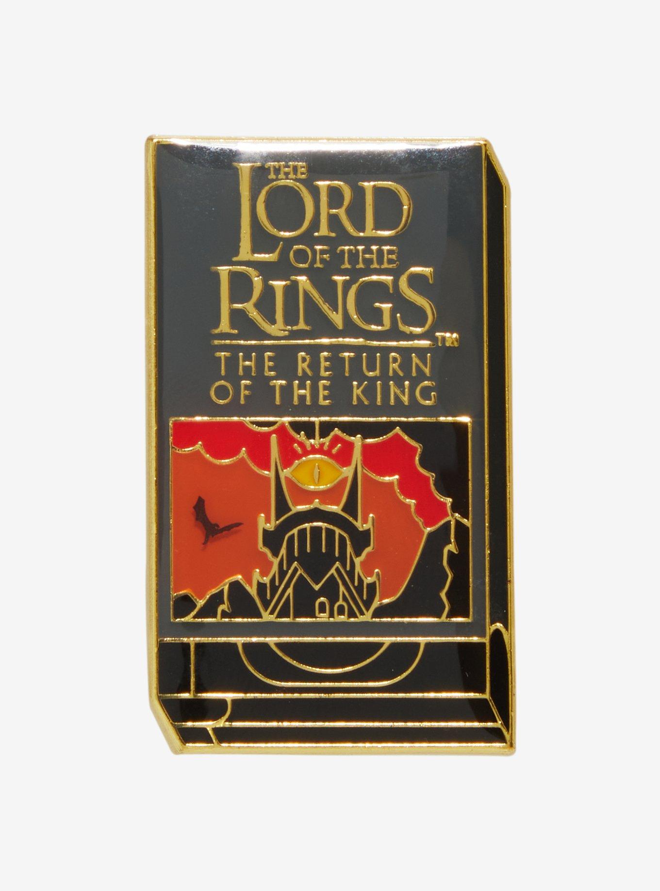 Loungefly The Lord of the Rings The Return of the King VHS Enamel Pin — BoxLunch Exclusive, , hi-res