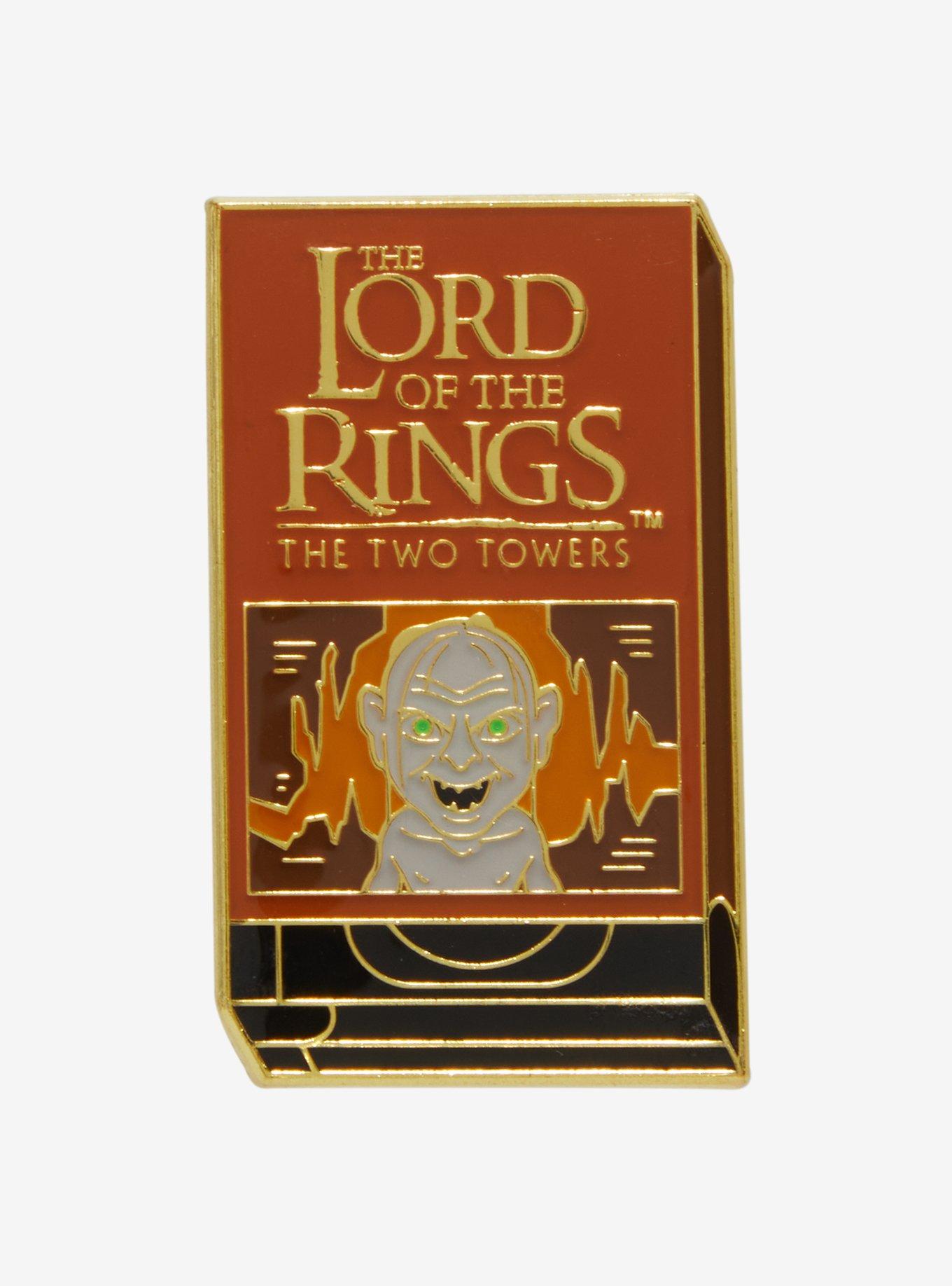 Loungefly The Lord of the Rings The Two Towers VHS Enamel Pin — BoxLunch Exclusive, , hi-res