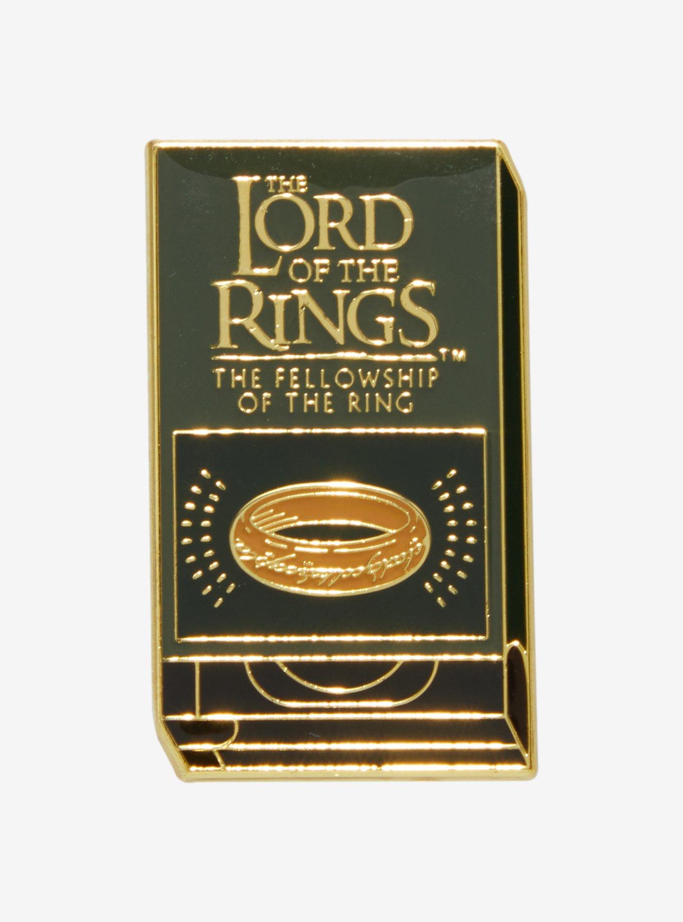 Loungefly The Lord of the Rings The Fellowship of the Ring VHS Enamel Pin — BoxLunch Exclusive, , hi-res