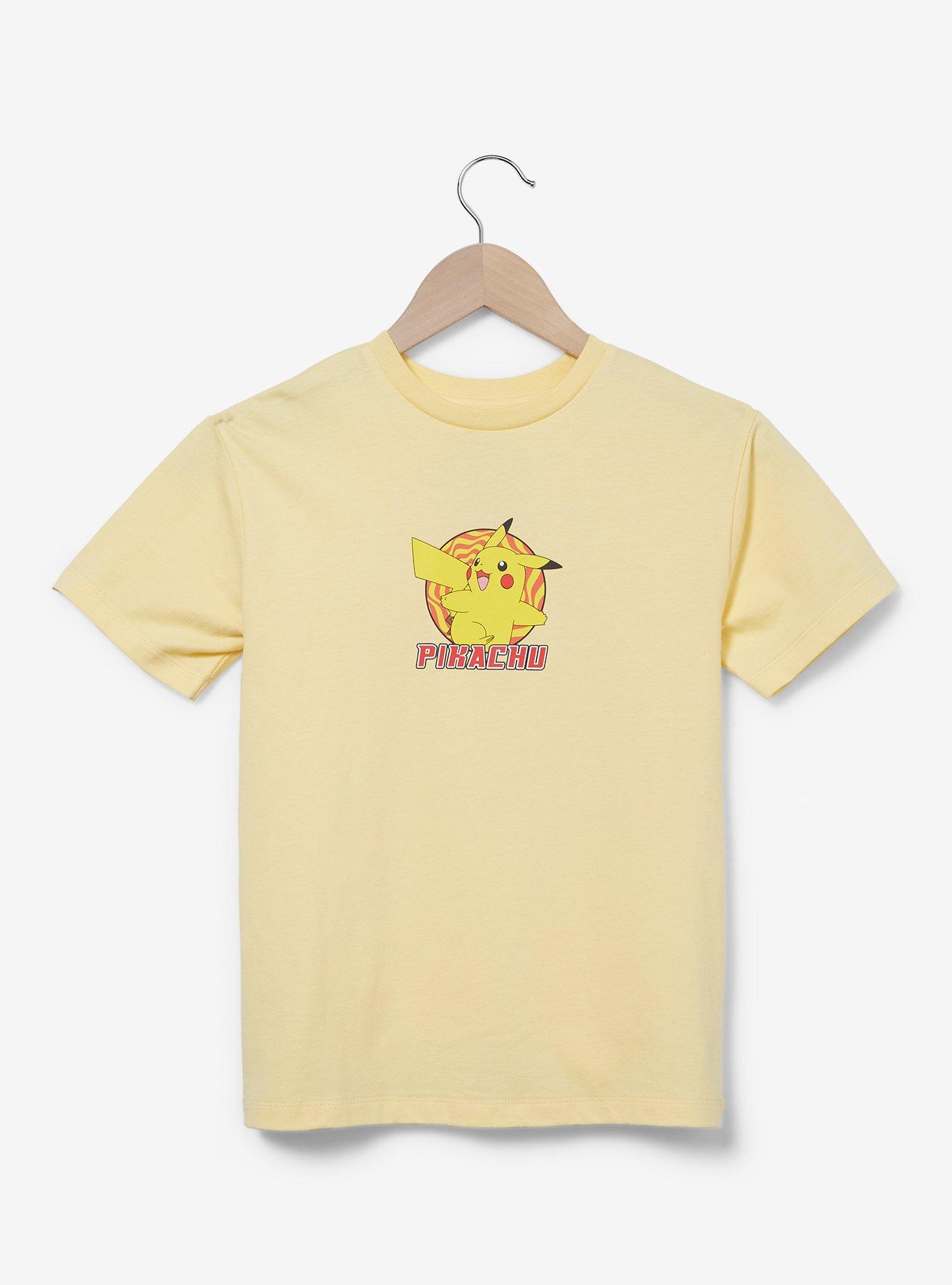 Pok&eacute;mon Pikachu Youth T-Shirt &mdash; BoxLunch Exclusive, MULTI, hi-res