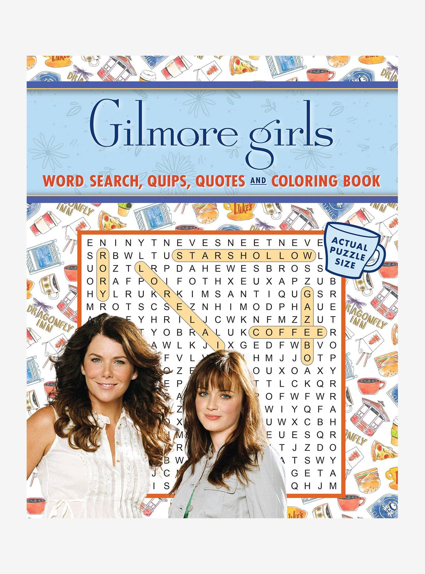 Gilmore Girls Word Search, Quips, Quotes And Coloring Book, , hi-res