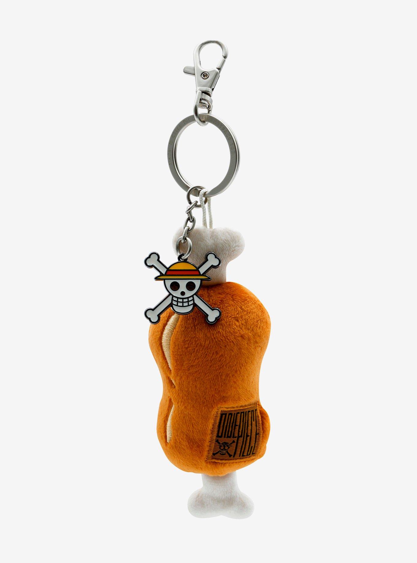 One Piece Meat Plush Key Chain | Hot Topic