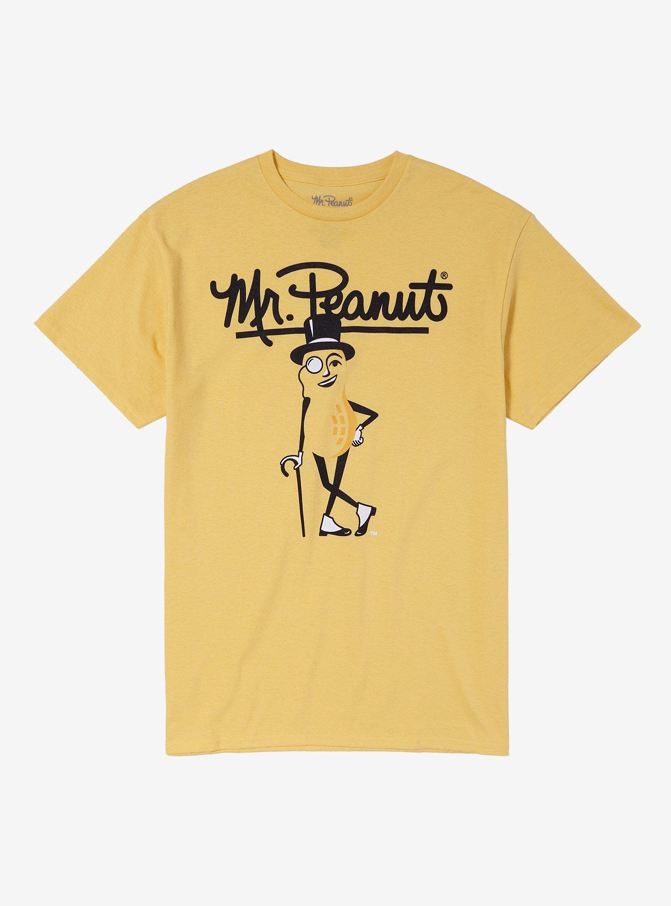 Mr. Peanut Mascot T-Shirt, GOLD, hi-res