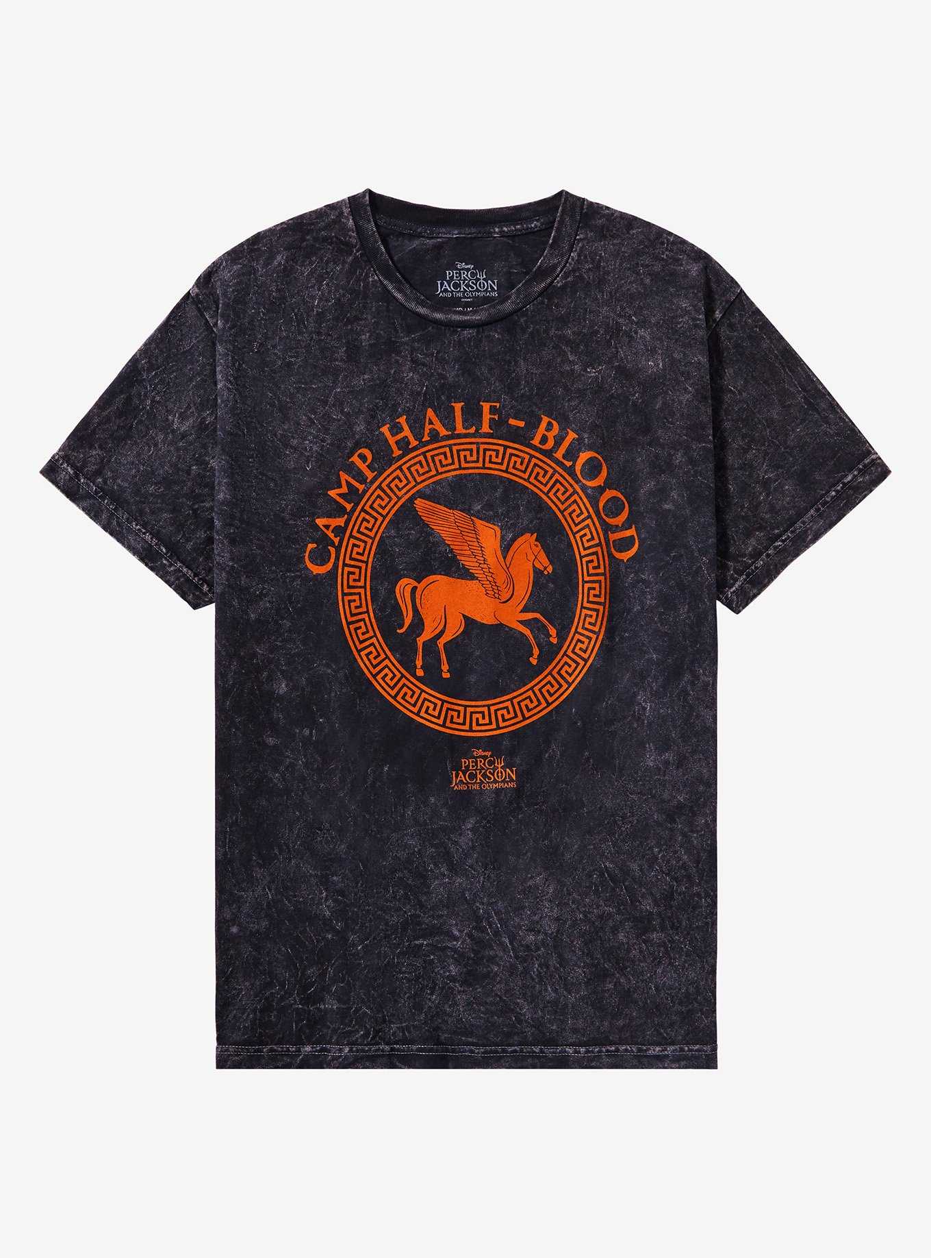 Disney Percy Jackson And The Olympians Camp Half-Blood Dark Wash T-Shirt, , hi-res