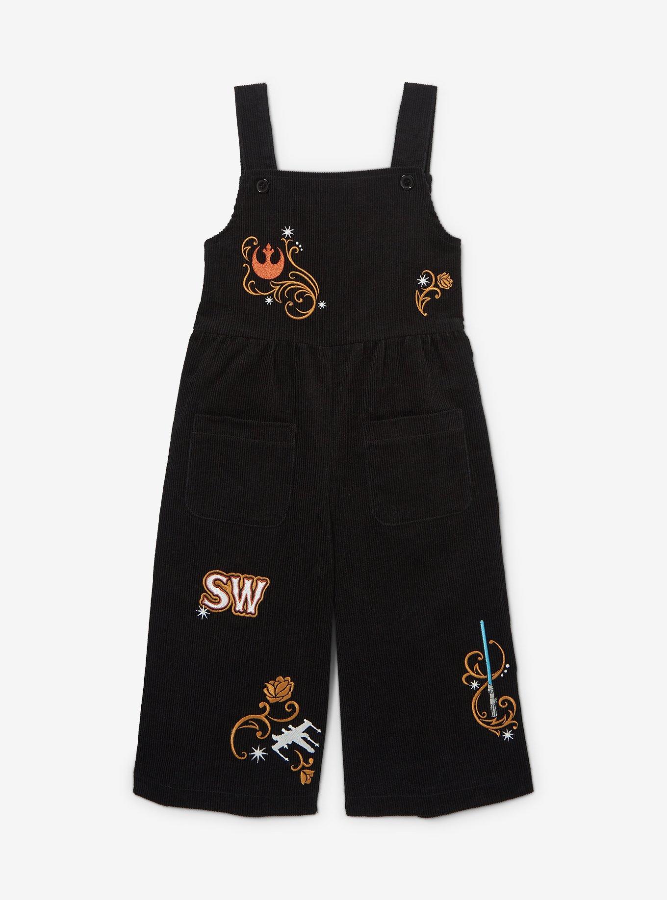Star Wars Rebel Icons Toddler Corduroy Overalls - BoxLunch Exclusive, , hi-res