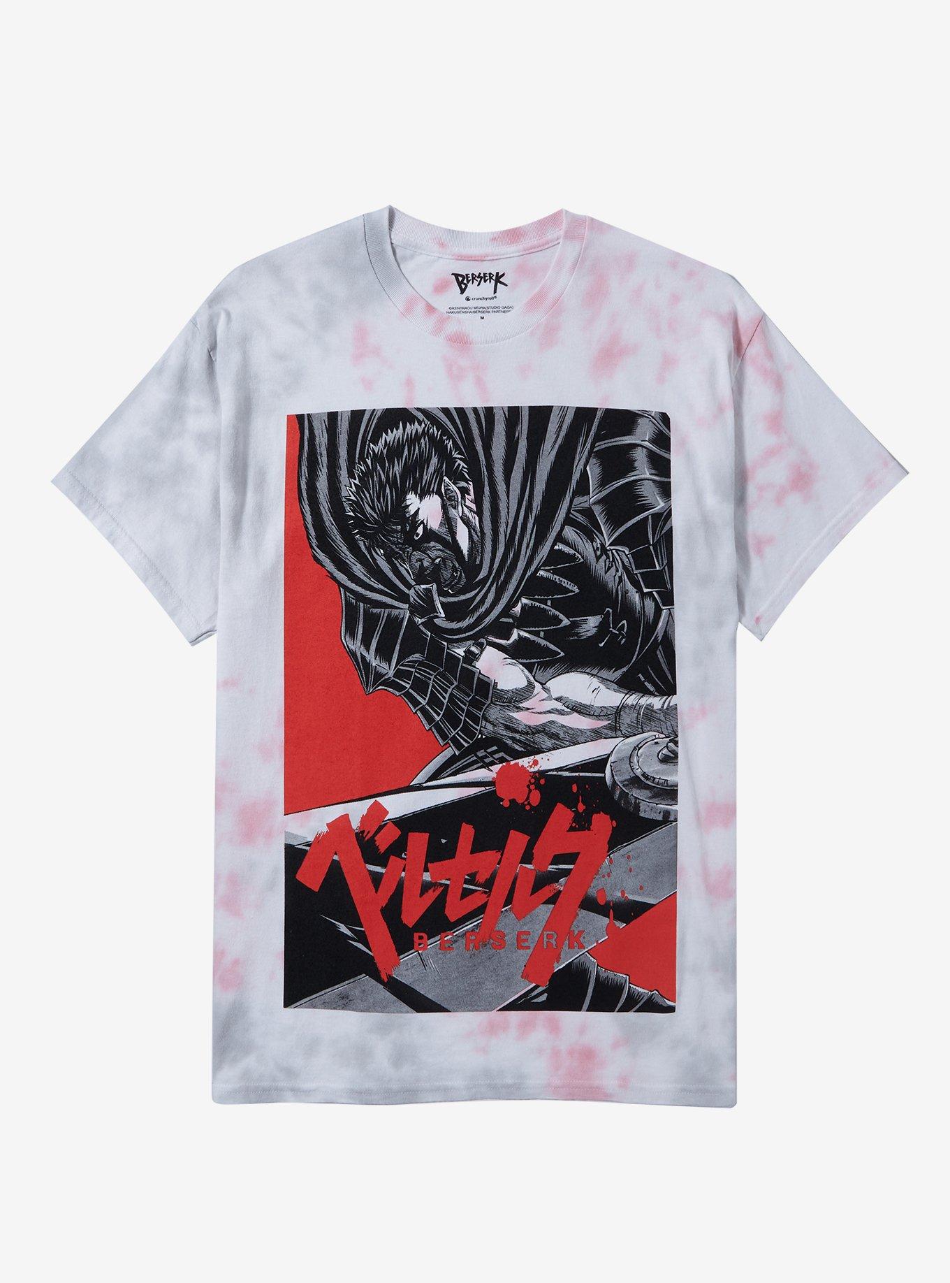 Berserk Guts Tonal Tie-Dye T-Shirt, MULTI, hi-res