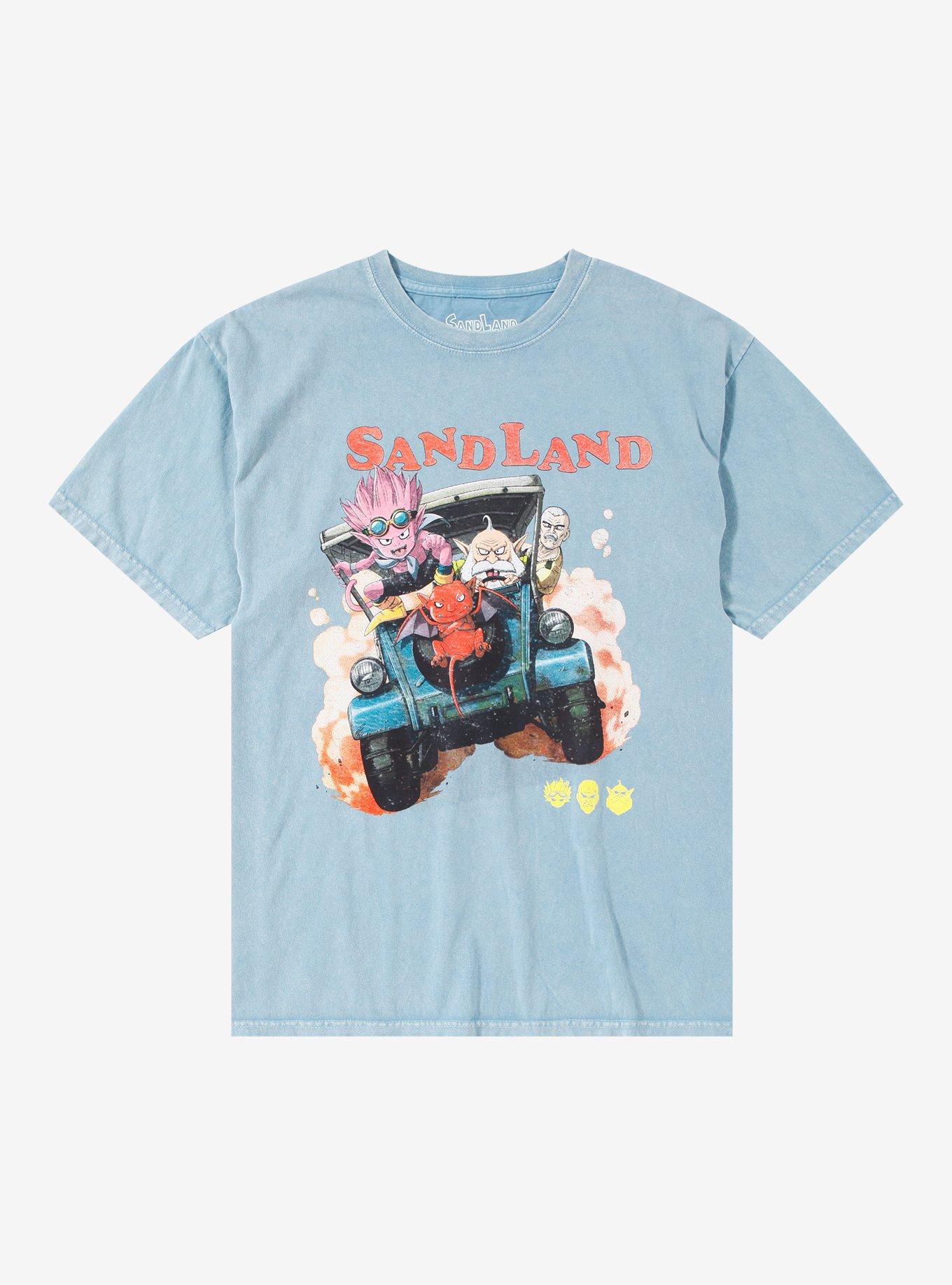 Sand Land Cart Mineral Wash T-Shirt, MULTI, hi-res