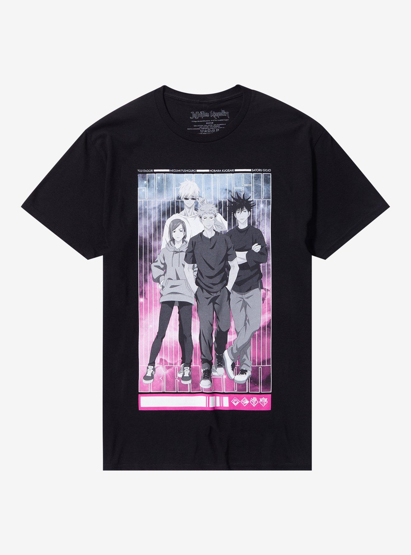 Jujutsu Kaisen First Years Group T-Shirt, BLACK, hi-res