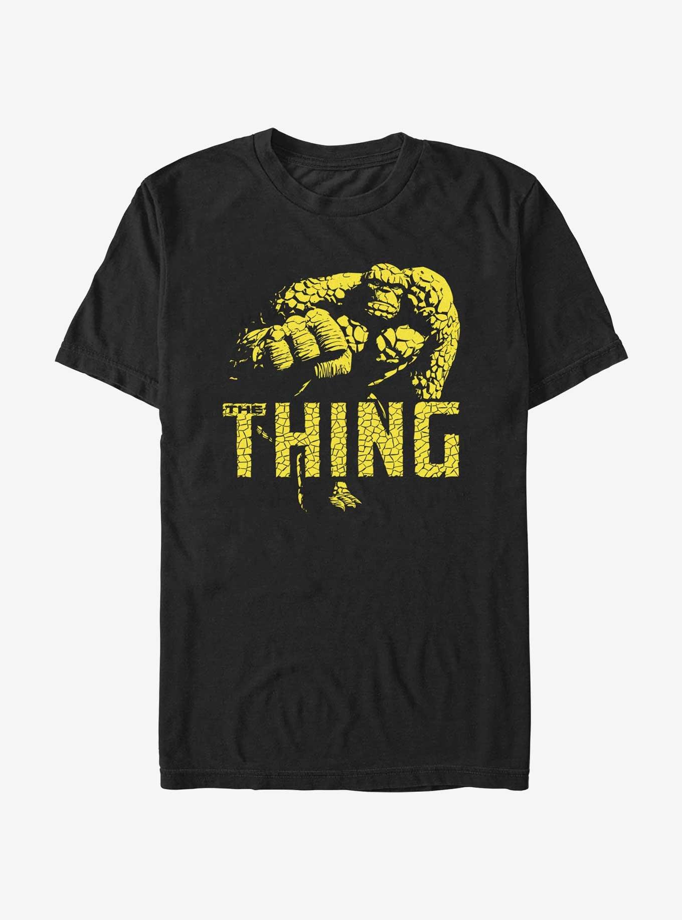 Marvel Fantastic Four The Thing T-Shirt, BLACK, hi-res