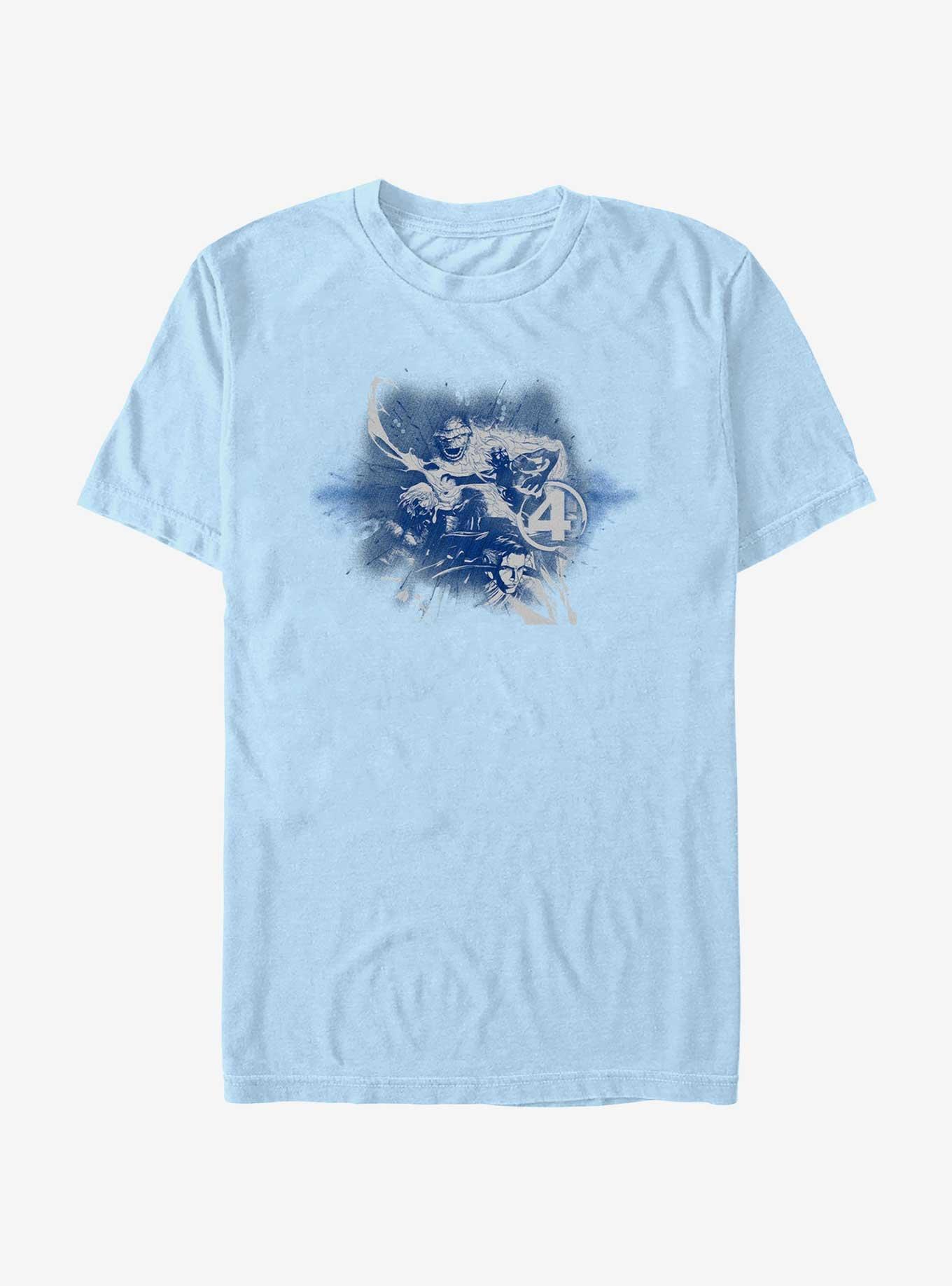 Marvel Fantastic Four Cobalt T-Shirt, , hi-res