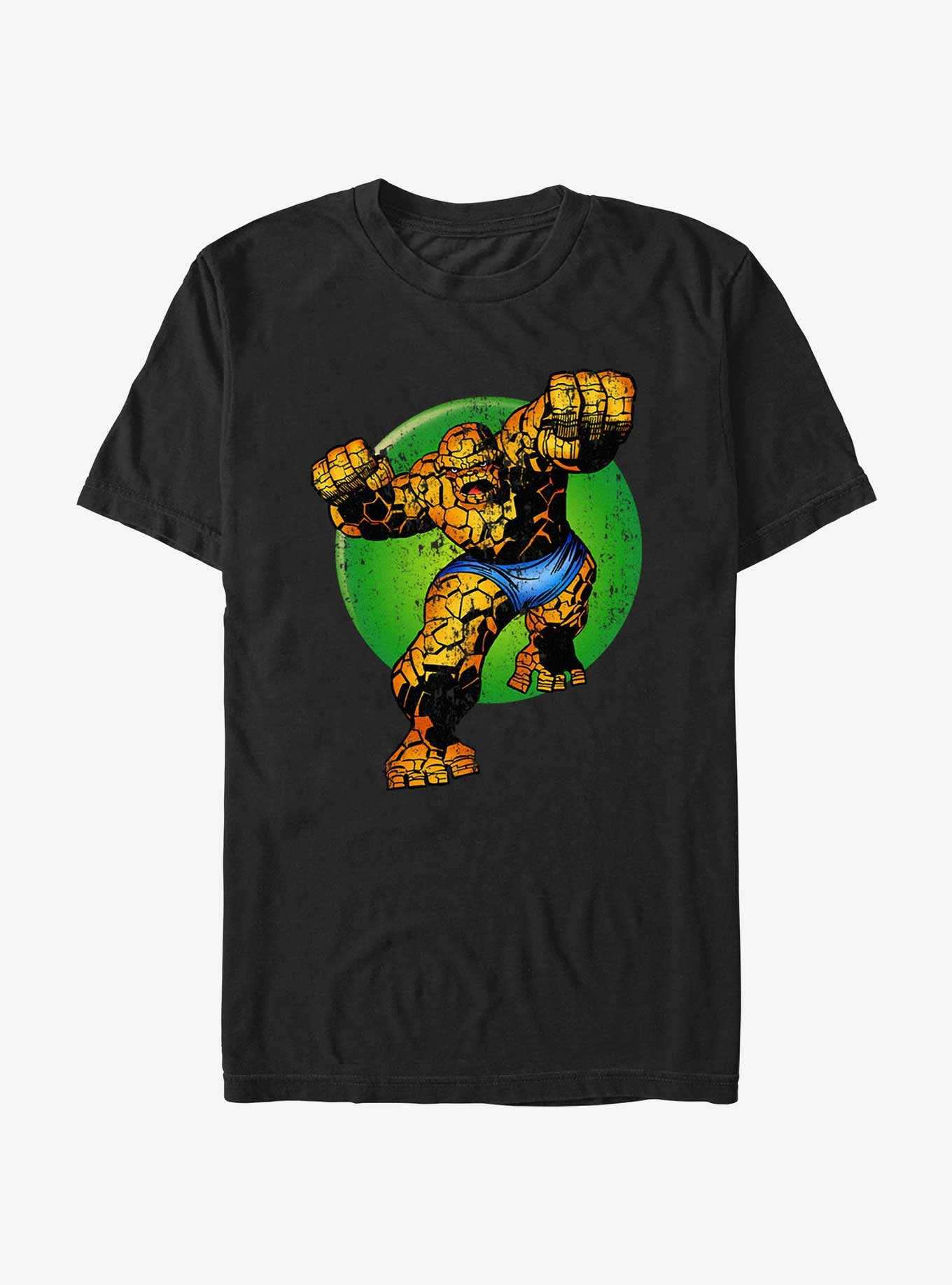 Marvel Fantastic Four Thing Stressed T-Shirt, , hi-res