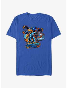Marvel Fantastic Four Fantastic Blue T-Shirt, , hi-res