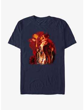 Marvel Fantastic Four Flame Face T-Shirt, , hi-res