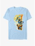 Marvel Fantastic Four Yellow Mellow T-Shirt, LT BLUE, hi-res