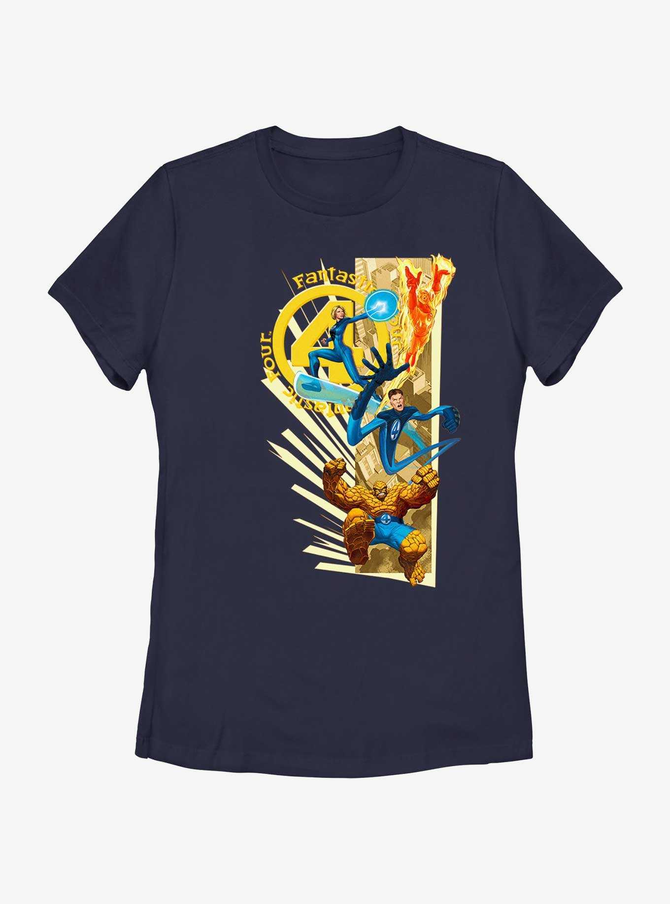 Marvel Fantastic Four Yellow Mellow Womens T-Shirt, , hi-res